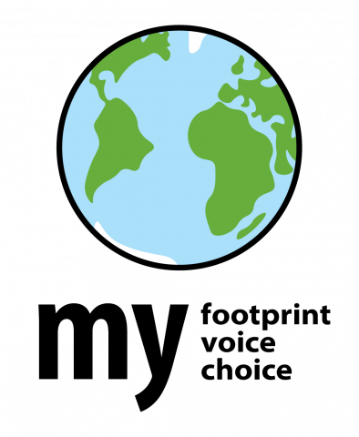 my footprint. my voice. my choice.