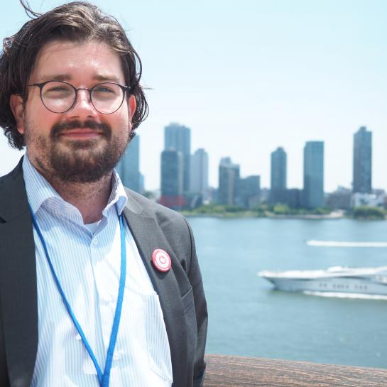 Jakub works on Bridge 47 innovation