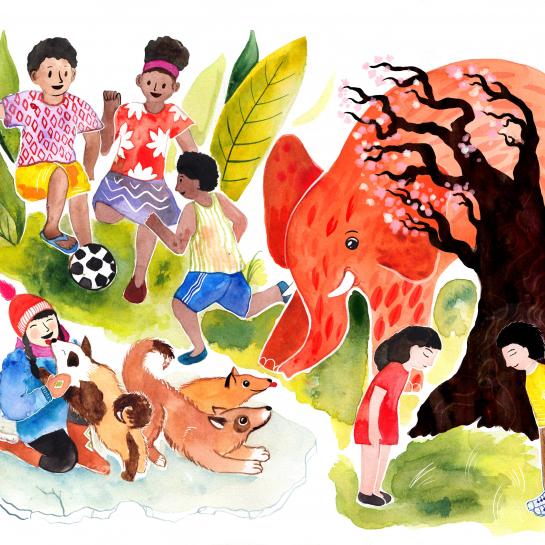 Illustration of Amanda